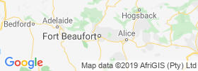 Fort Beaufort map